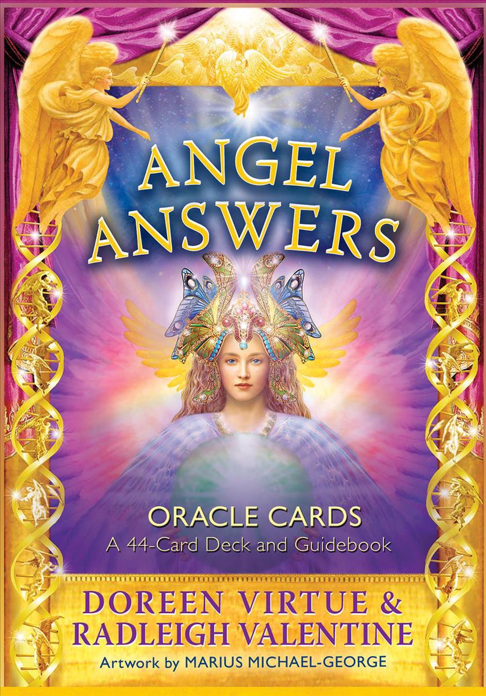 Angel Answers Oracle Cards by Doreen Virtue, 9781401945909 | Buy online ...