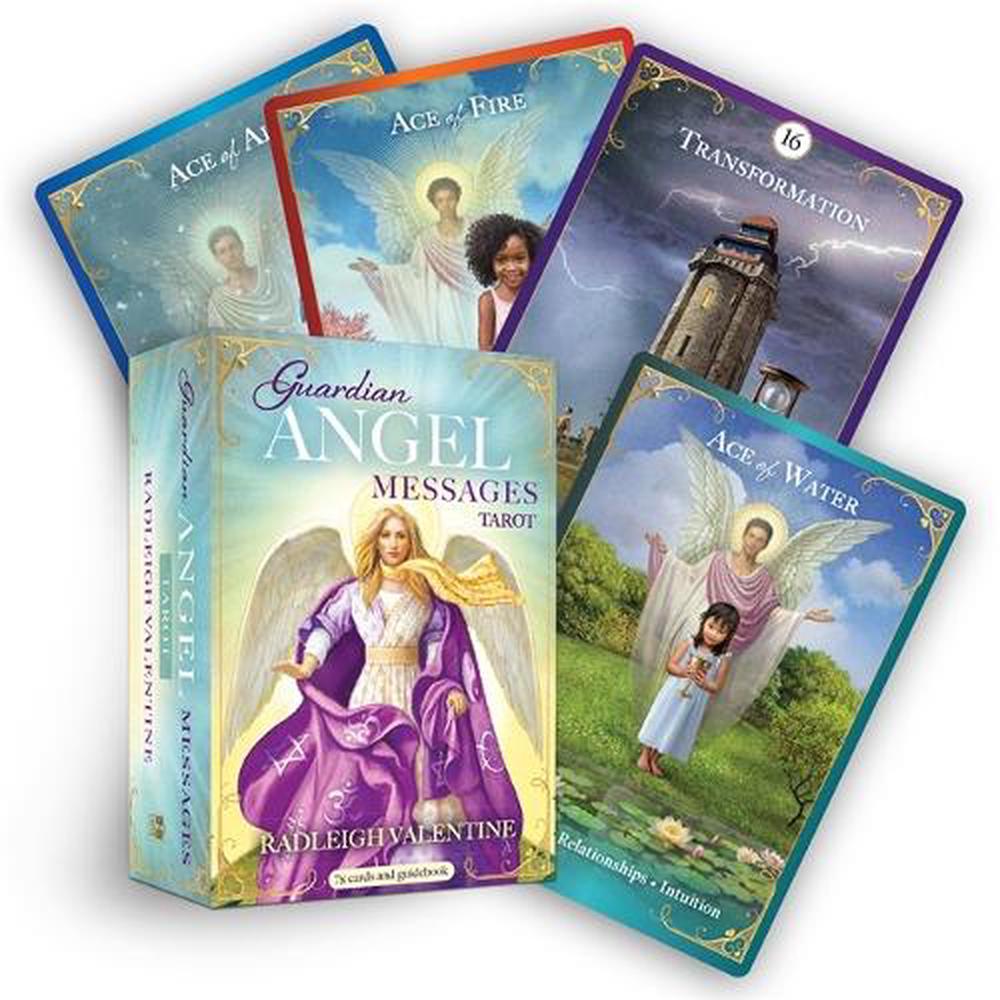 Guardian Angel Messages Tarot A 78Card Deck and Guidebook by Radleigh