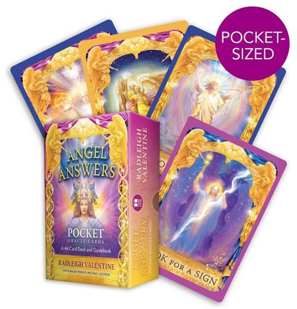 Angel Answers Pocket Oracle Cards, 9781401973636