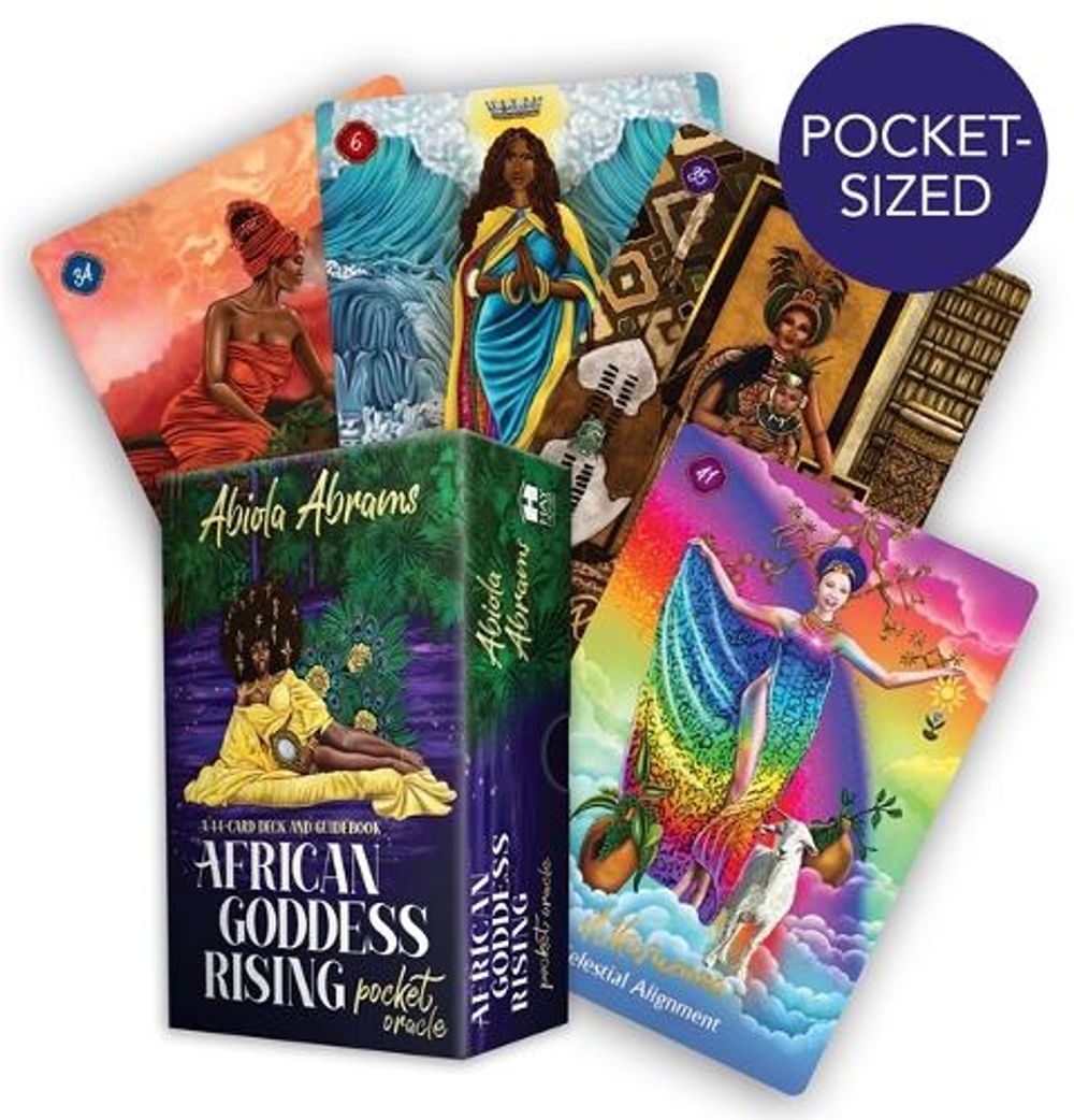African Goddess Rising Pocket Oracle by Abiola Abrams - ISBN: 9781401973643