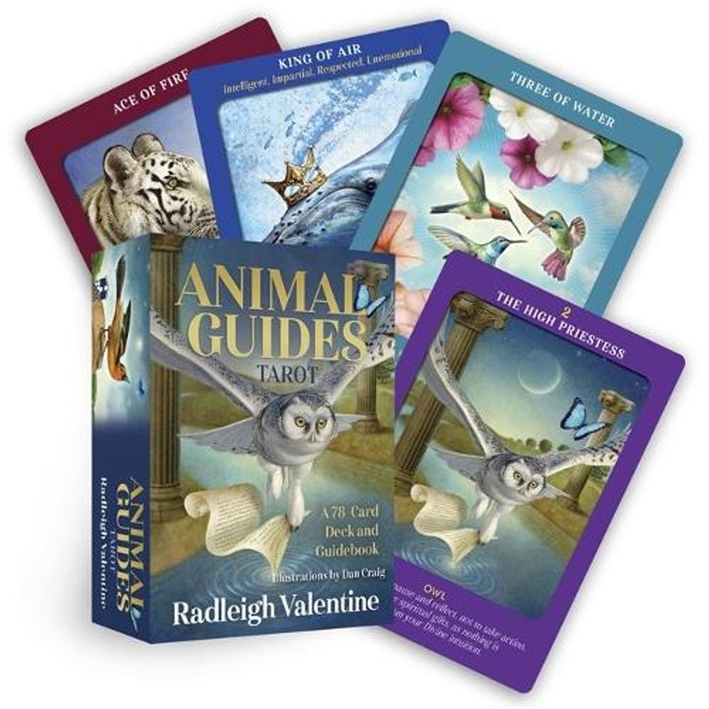 Animal Guides Tarot by Radleigh Valentine - ISBN: 9781401975166