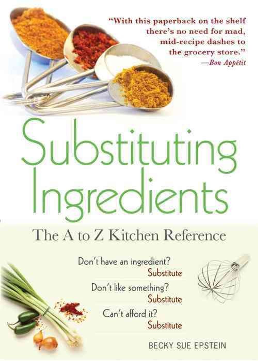 Substituting Ingredients by Becky Sue Epstein - ISBN: 9781402239243