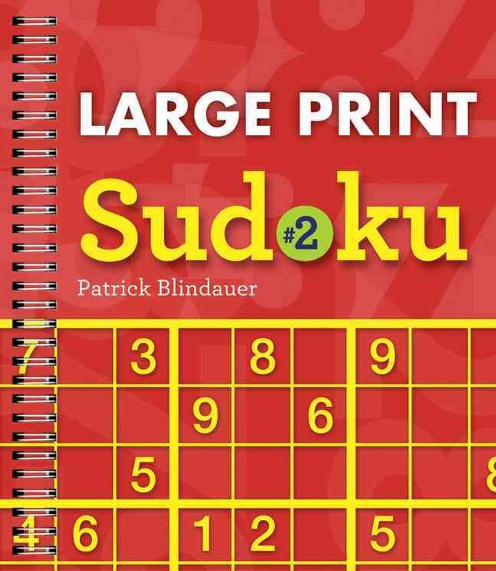 Sudoku Large Print Books Sudoku Large Print Books