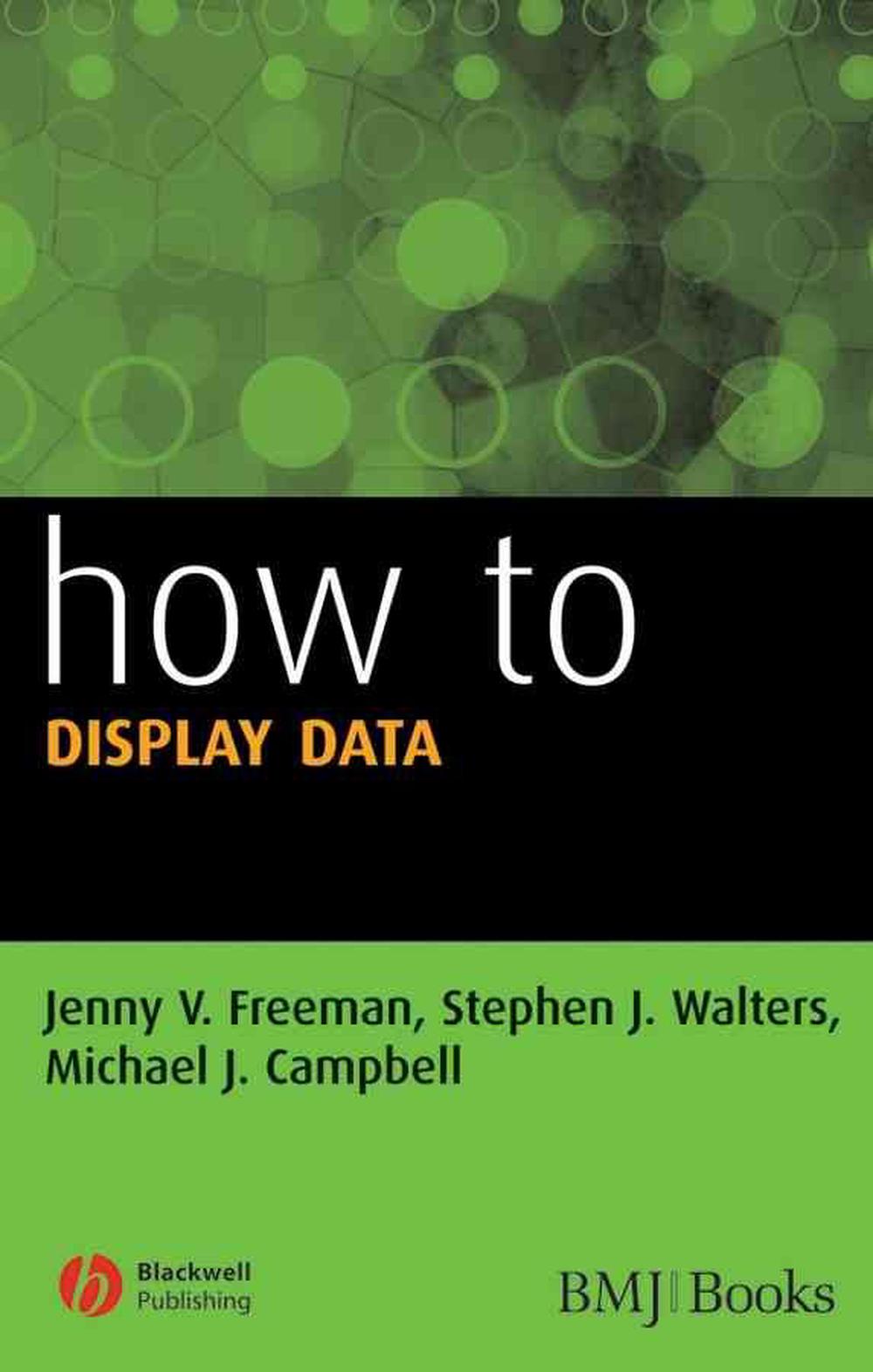 How to Display Data, 9781405139748