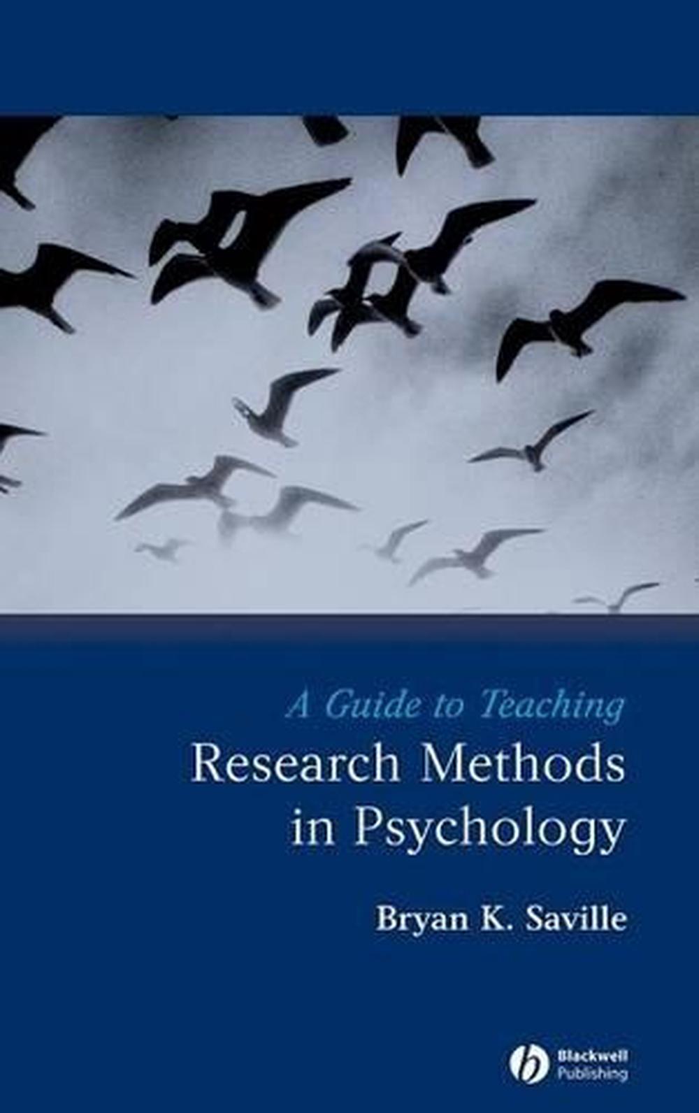 A Guide to Teaching Research Methods in Psychology, 1st Edition, 9781405154802