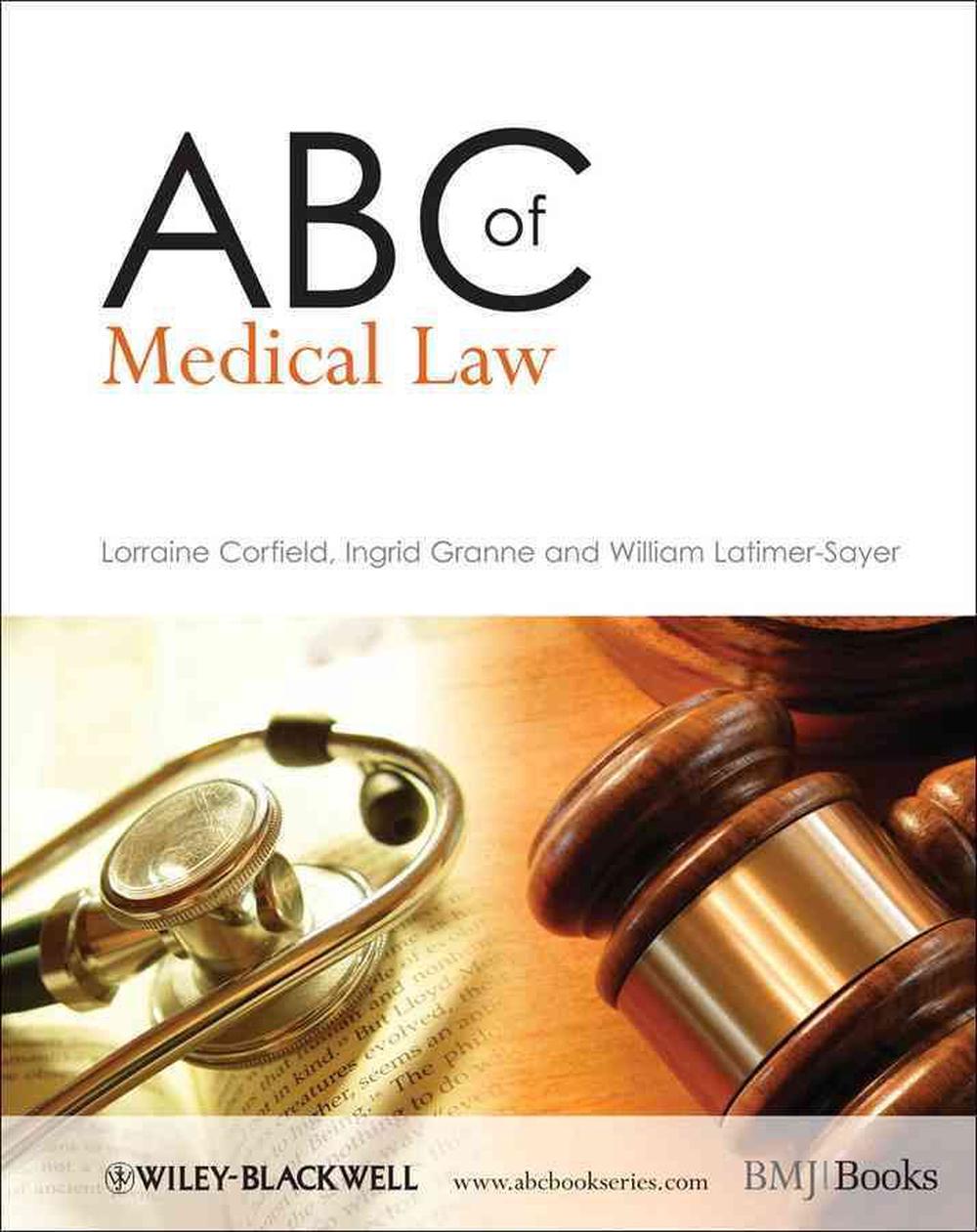 ABC of Medical Law, 9781405176286