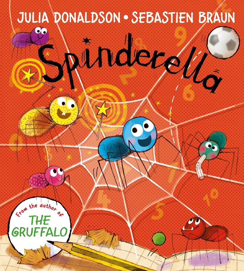 Spinderella board book by Julia Donaldson - ISBN: 9781405296892