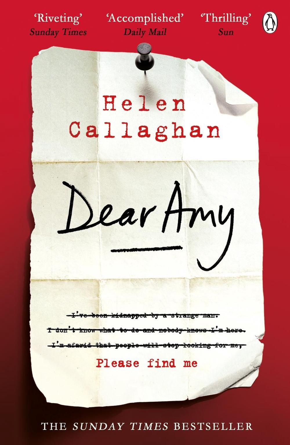 Dear Amy by Helen Callaghan - ISBN: 9781405923415