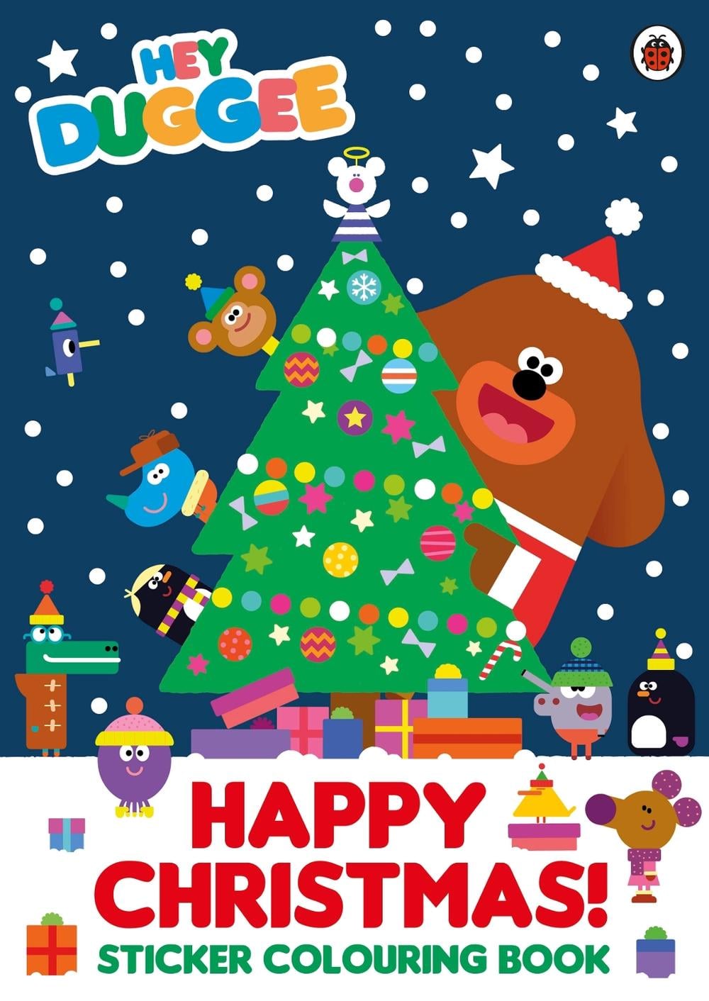 Hey Duggee: Happy Christmas! Sticker Colouring Book by Hey Duggee - ISBN: 9781405928120