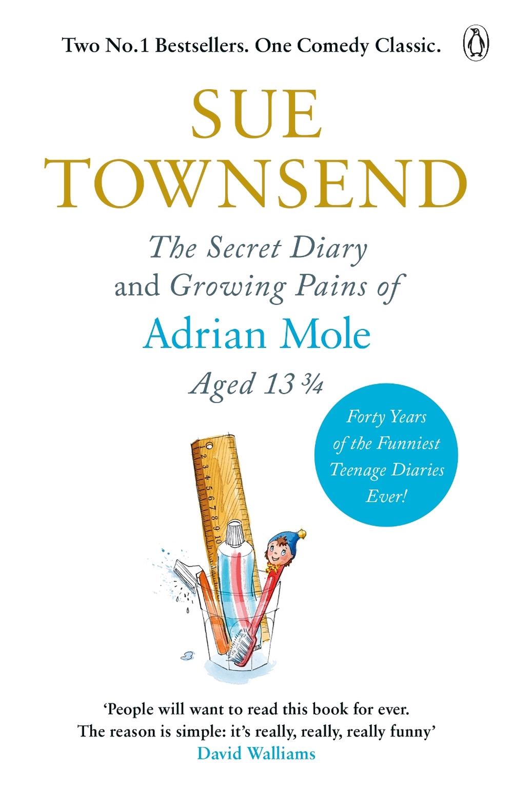 The Secret Diary & Growing Pains of Adrian Mole Aged 13 ¾ by Sue Townsend - ISBN: 9781405932189