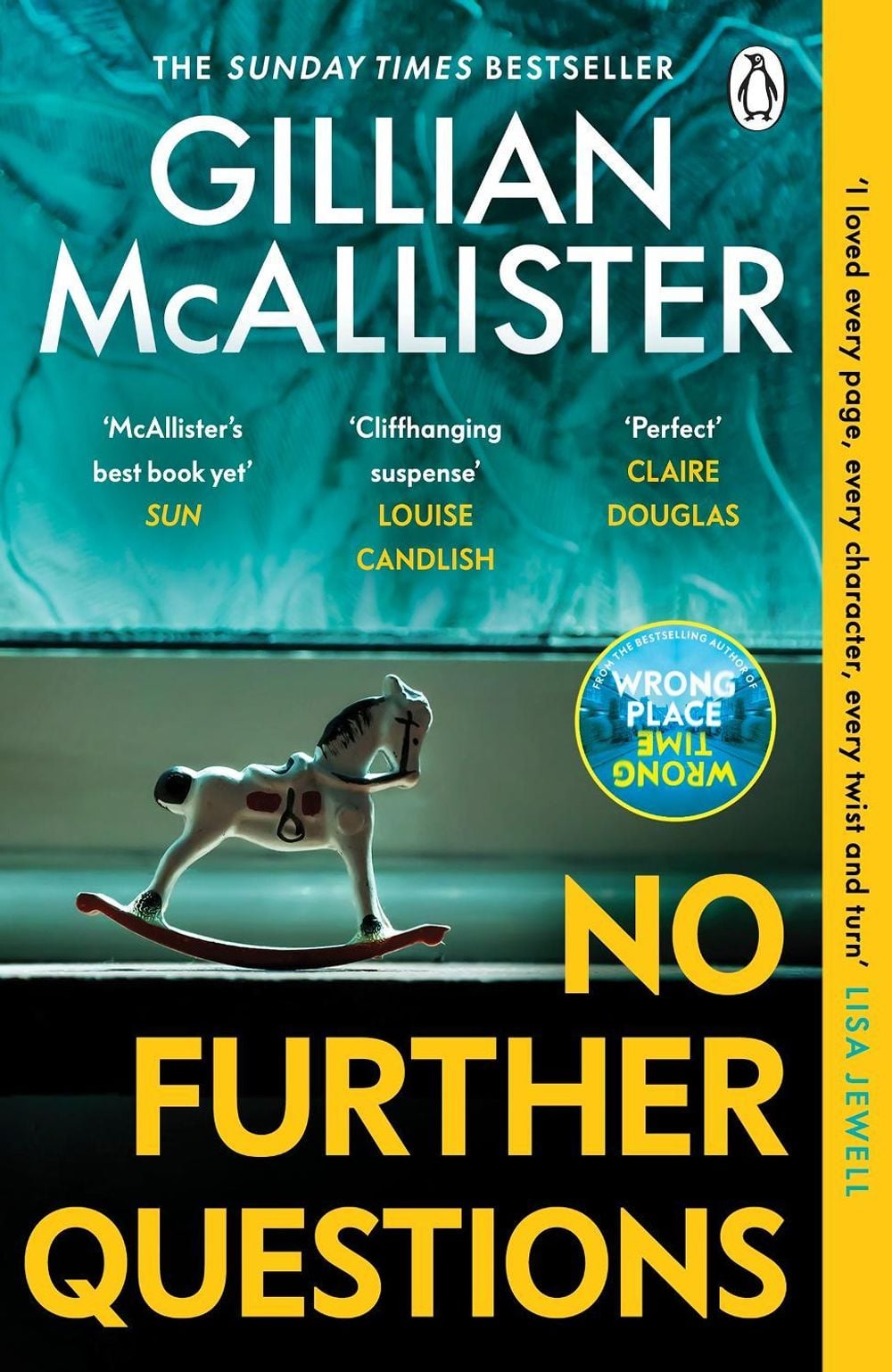 No Further Questions by Gillian McAllister - ISBN: 9781405934602