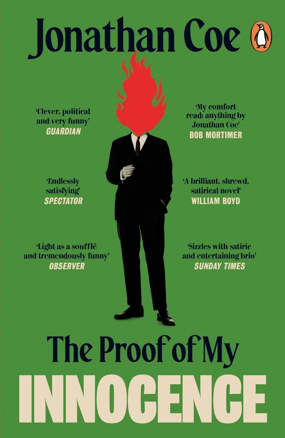 The Proof of My Innocence by Jonathan Coe - ISBN: 9781405962414