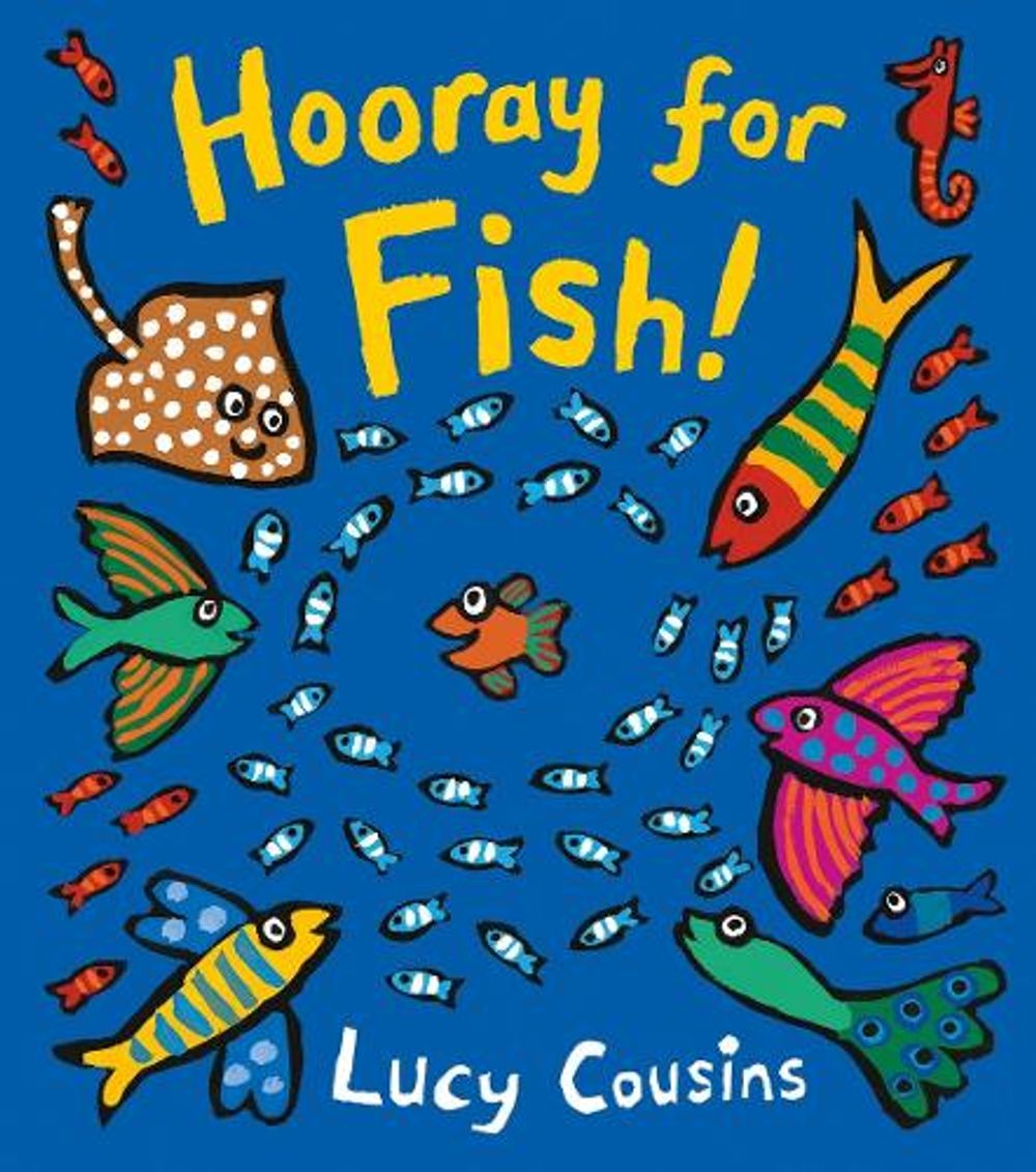 Hooray for Fish! Board Book by Lucy Cousins - ISBN: 9781406373158