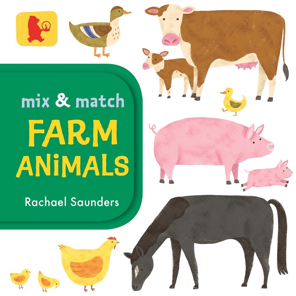 Mix and Match: Farm Animals by Rachael Saunders - ISBN: 9781406381290
