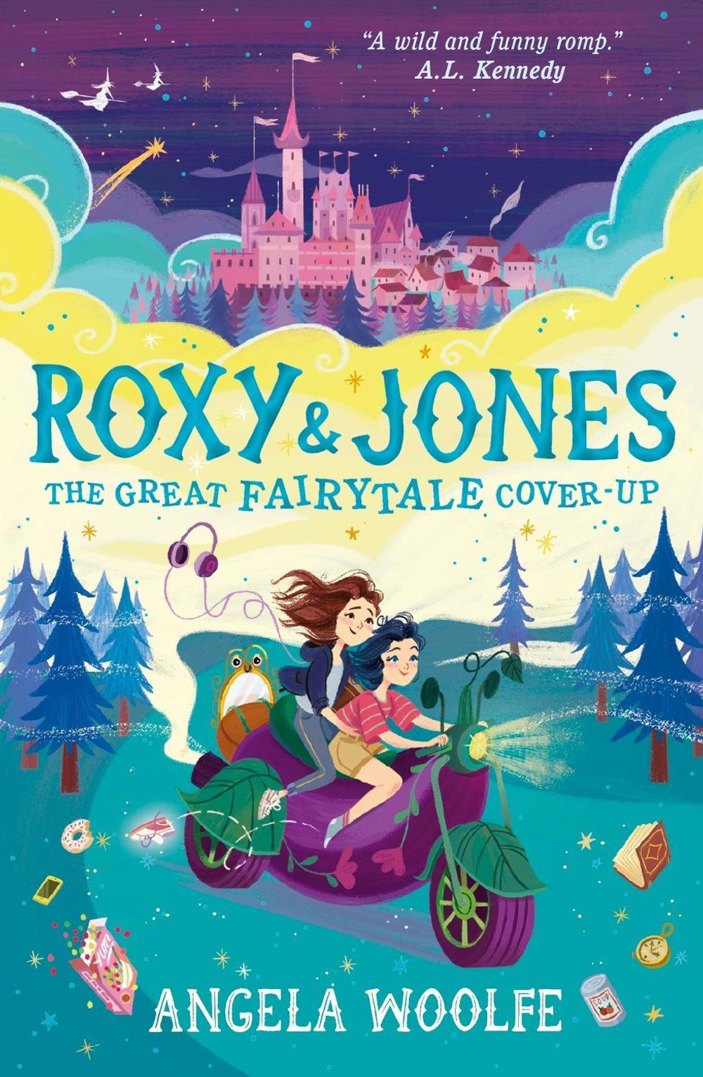 Roxy & Jones: The Great Fairytale Cover-Up by Angela Woolfe - ISBN: 9781406391374