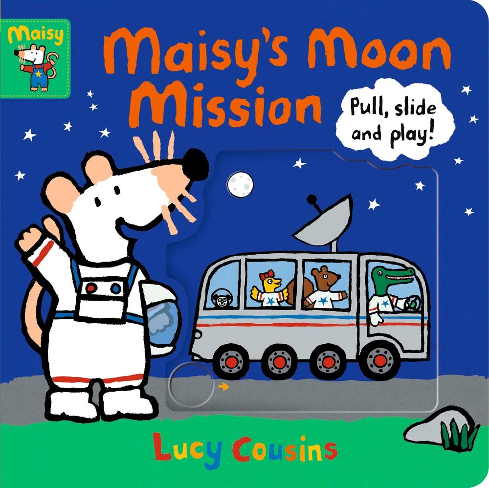 Maisy's Moon Mission: Pull, Slide and Play!, 9781406391947
