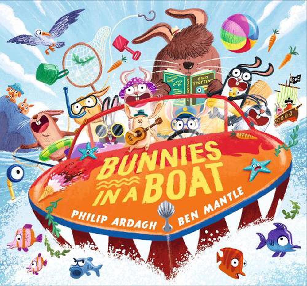 Bunnies in a Boat, 9781406395044