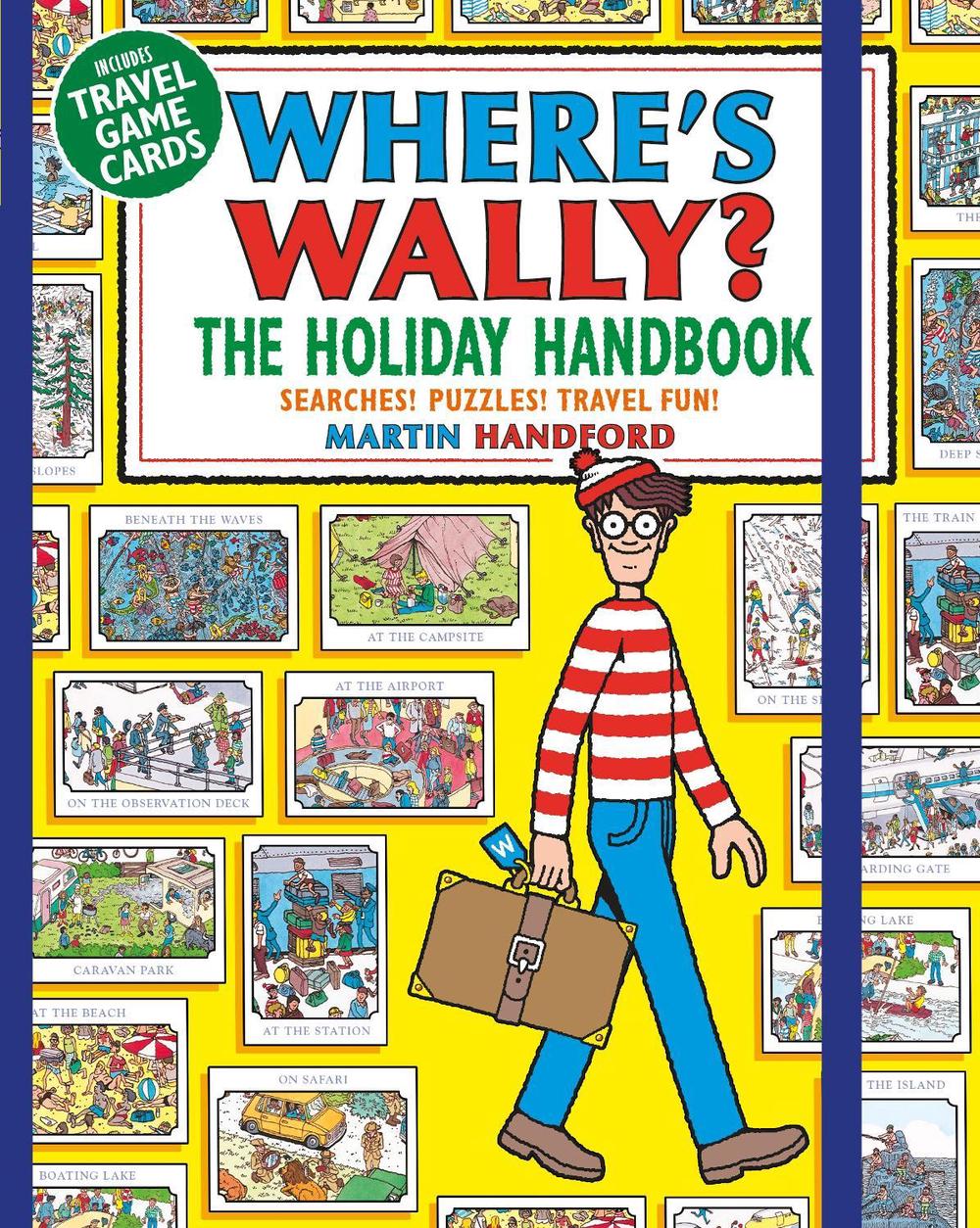 Where's Wally? the Holiday Handbook, 9781406397048