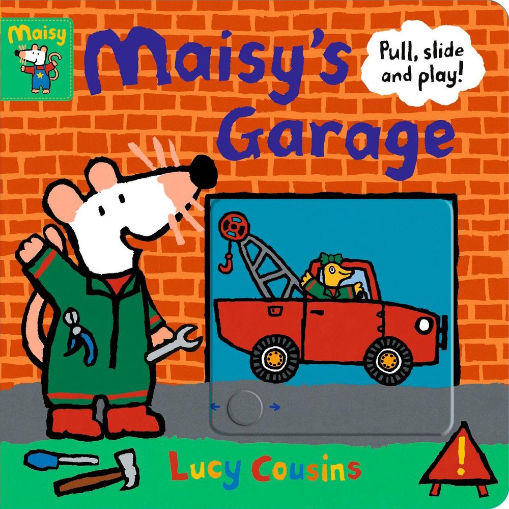 Maisy's Garage: Pull, Slide and Play! by Lucy Cousins - ISBN: 9781406397062