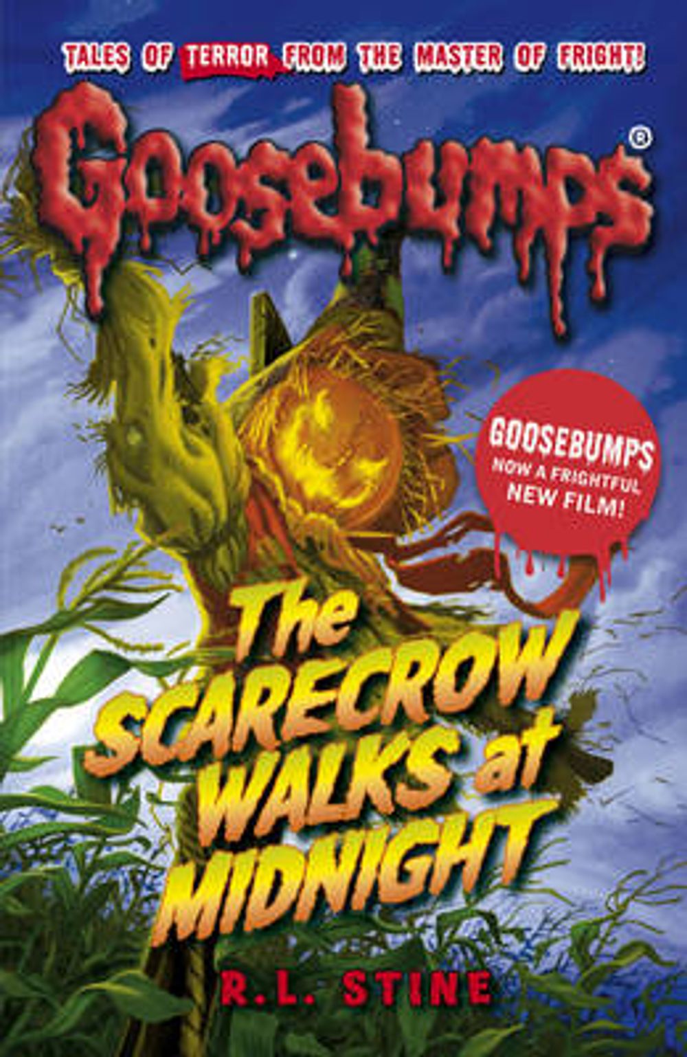 Cover of Goosebumps: The Scarecrow Walks at Midnight