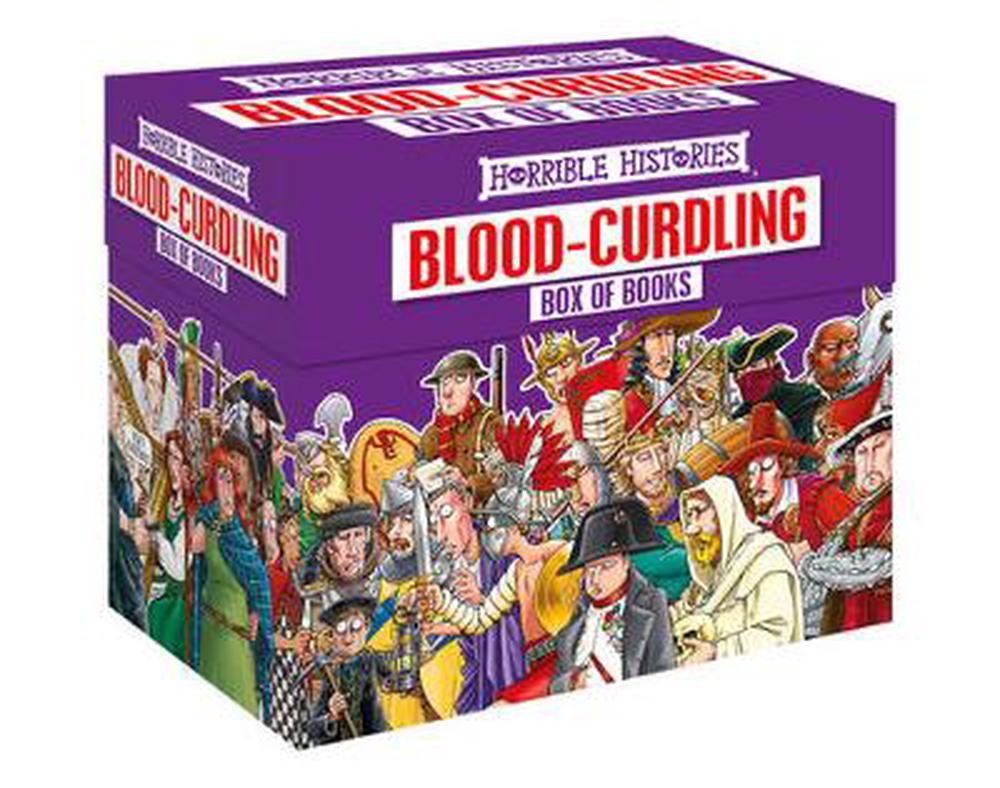 blood curdling box of books