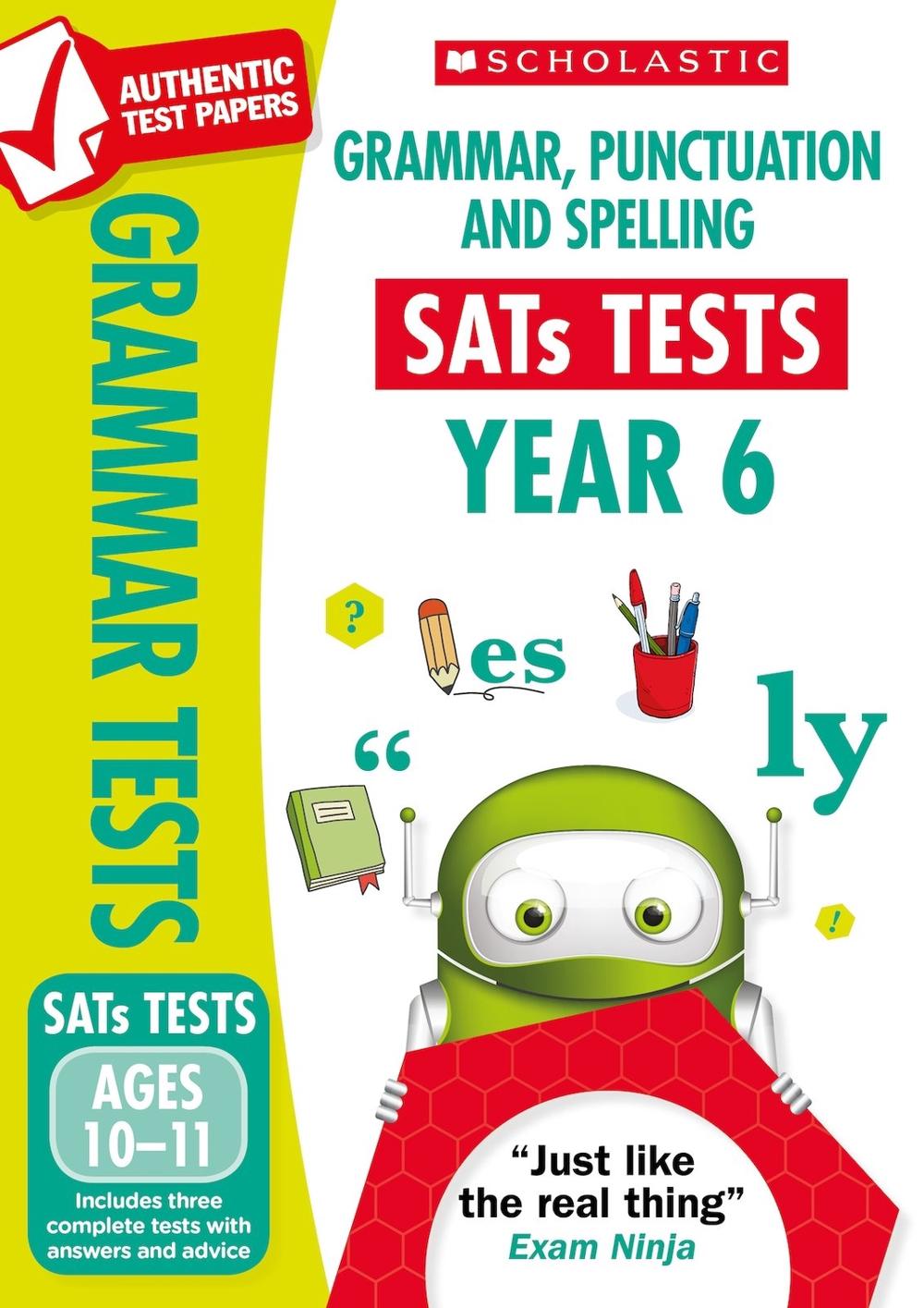 Grammar, Punctuation and Spelling Test - Year 6 by Graham Fletcher ...