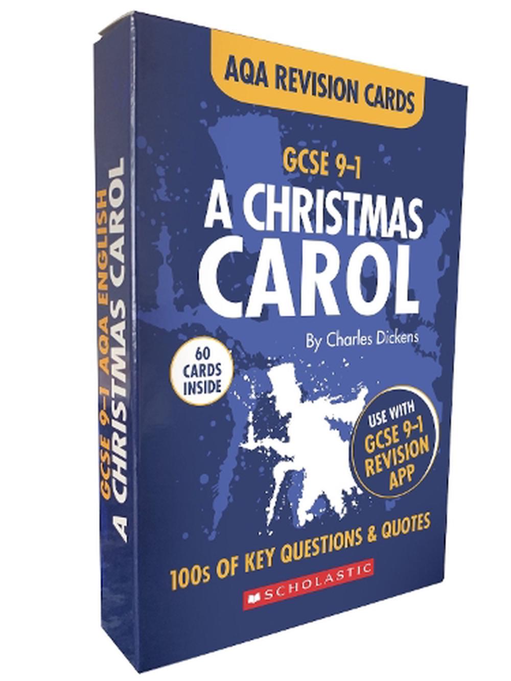 A Christmas Carol AQA English Literature by Alison Powell, Cards