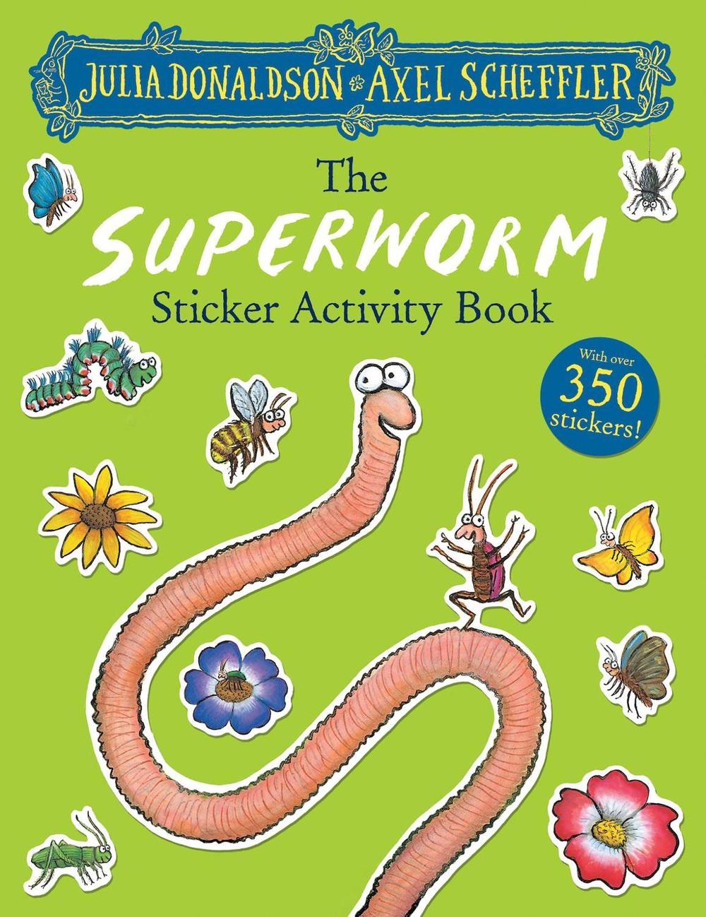 The Superworm Sticker Book, 9781407197821