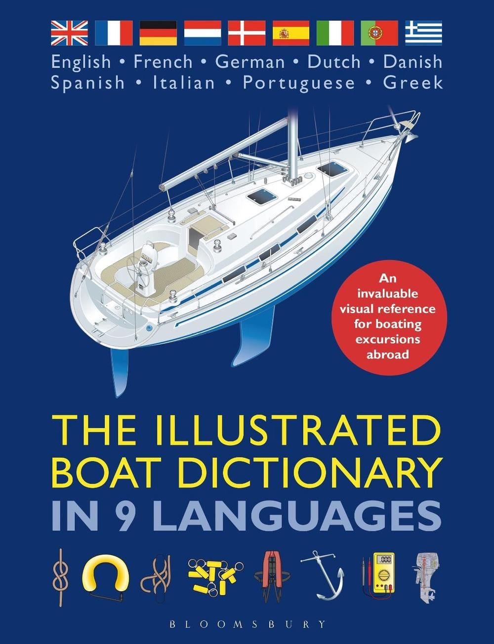 Language Fanatsy Dictionary The Illustrated Boat Dictionary in 9 Languages by Adlard Coles ...