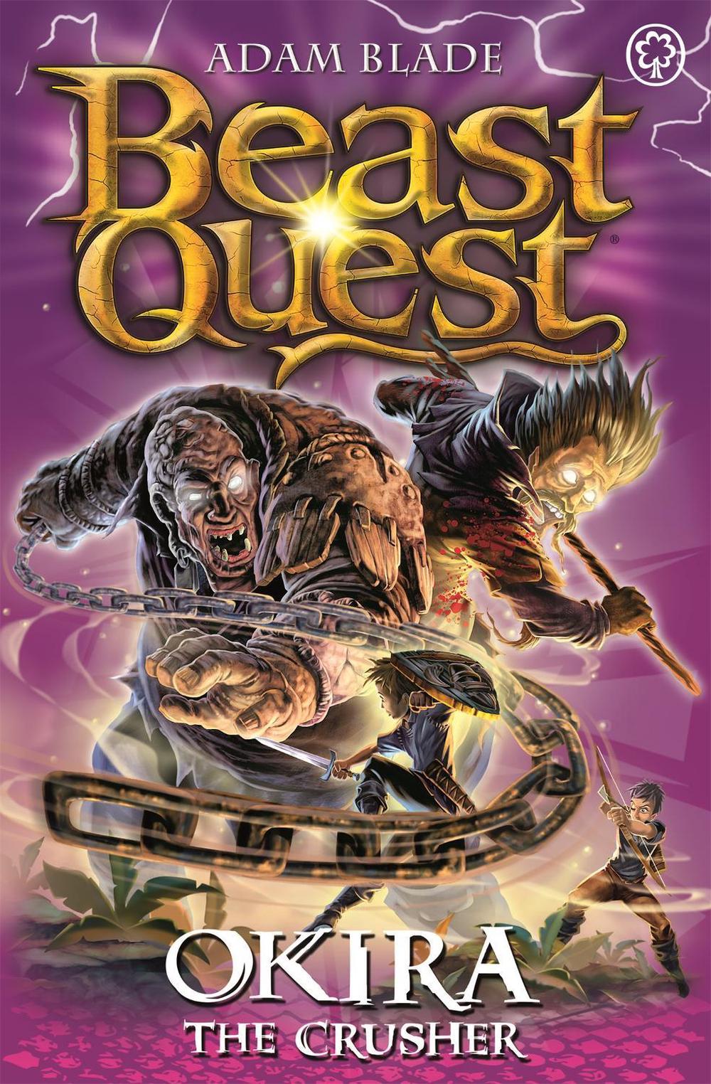 Beast Quest: Okira the Crusher by Adam Blade, Paperback, 9781408343234 ...
