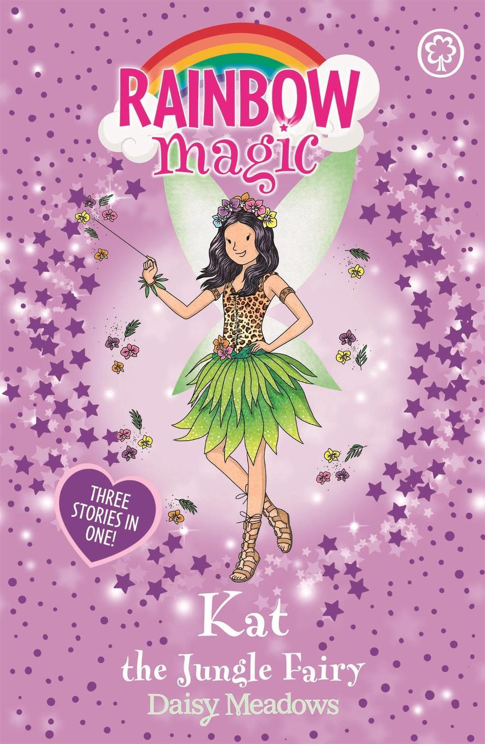 Rainbow Magic Kat the Jungle Fairy by Daisy Meadows, Paperback