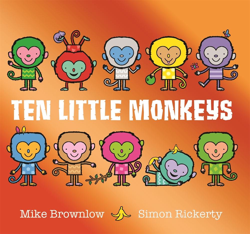 Ten Little Monkeys, 9781408355893
