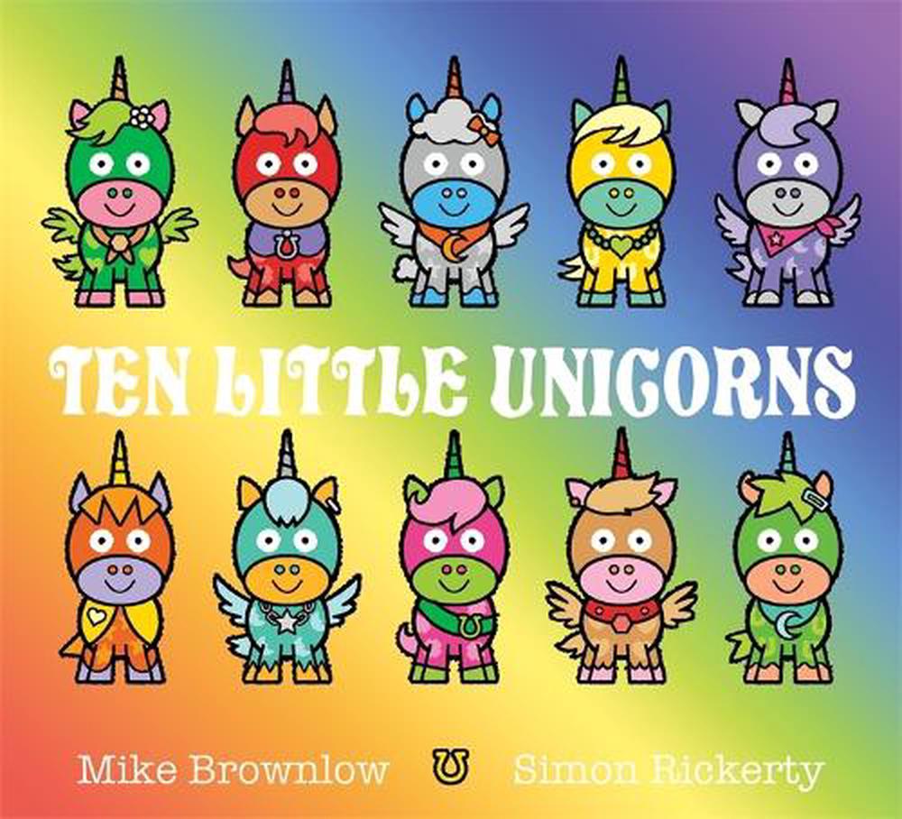 Ten Little Unicorns, 9781408355916