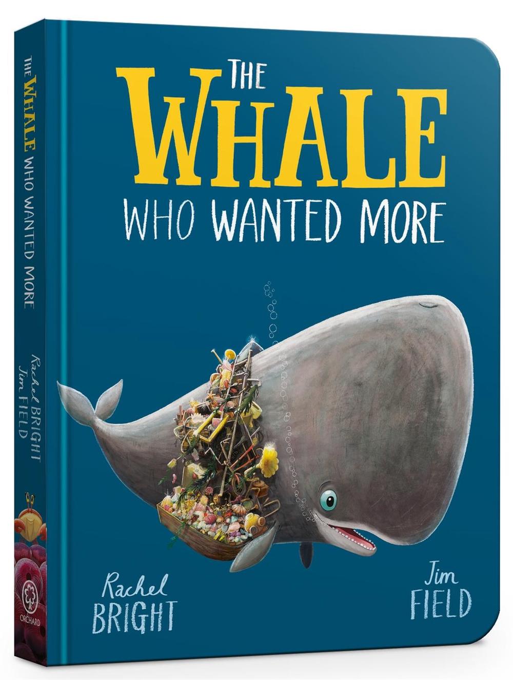 The Whale Who Wanted More Board Book, 9781408364062