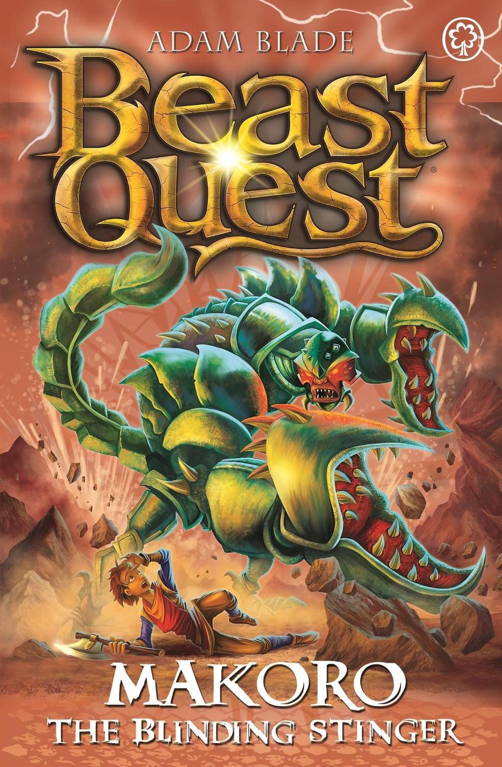 Beast Quest: Makoro the Blinding Stinger by Adam Blade - ISBN: 9781408369692