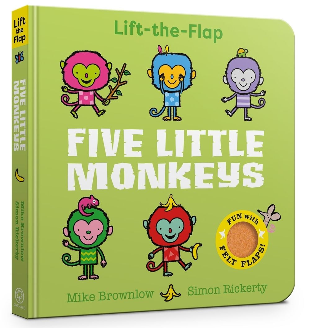 Five Little Monkeys by Mike Brownlow - ISBN: 9781408370711