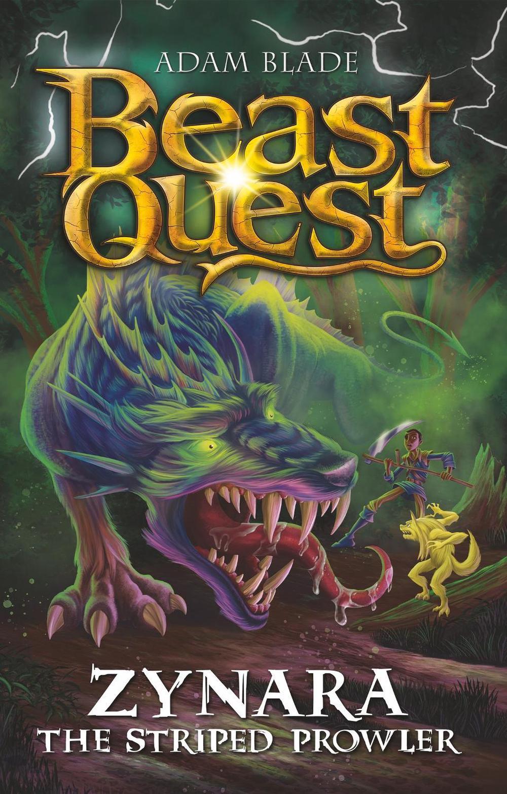 Beast Quest: Zynara the Striped Prowler, 9781408372012