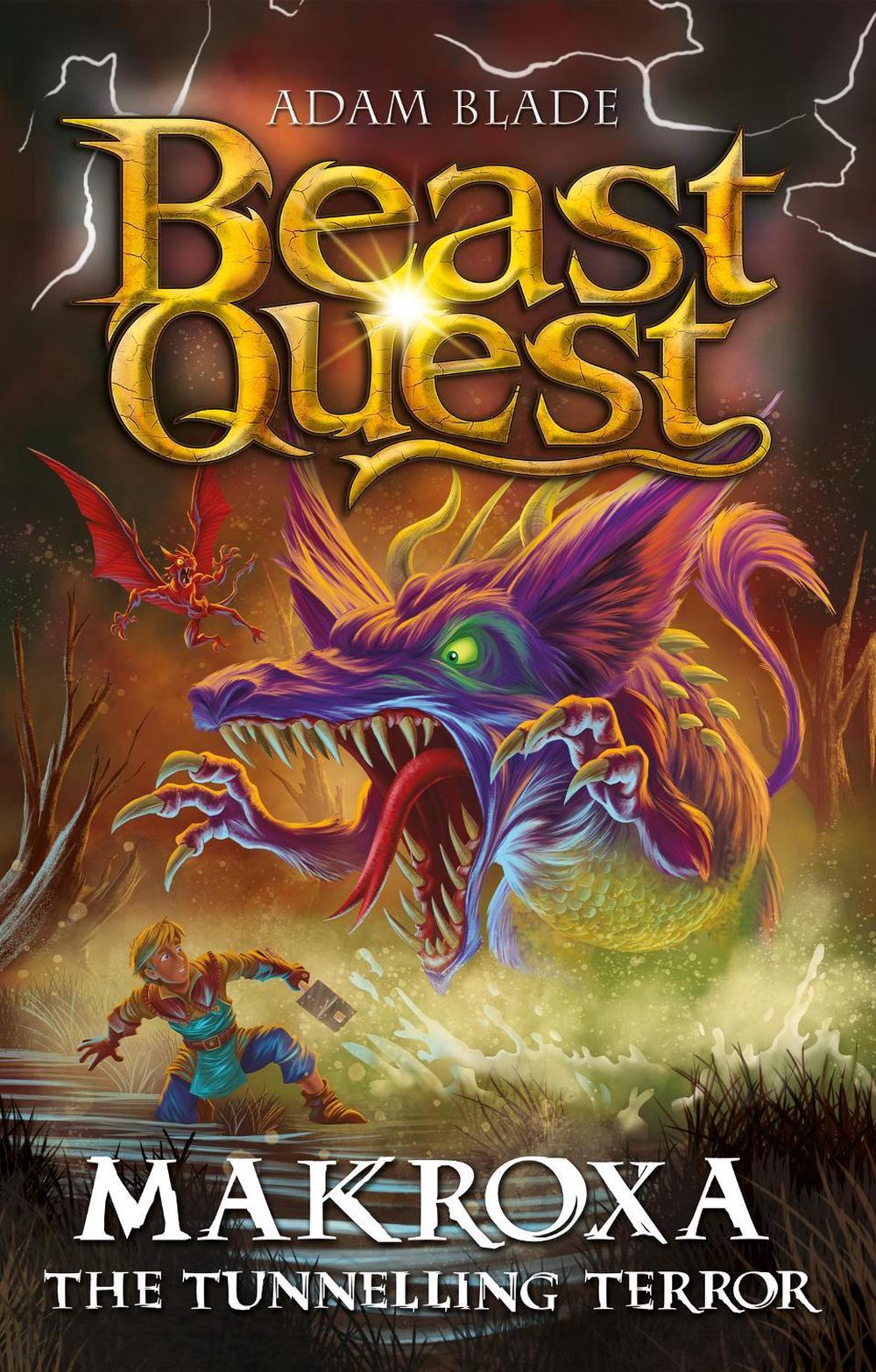 Beast Quest: Makroxa the Tunnelling Terror by Adam Blade - ISBN: 9781408372036