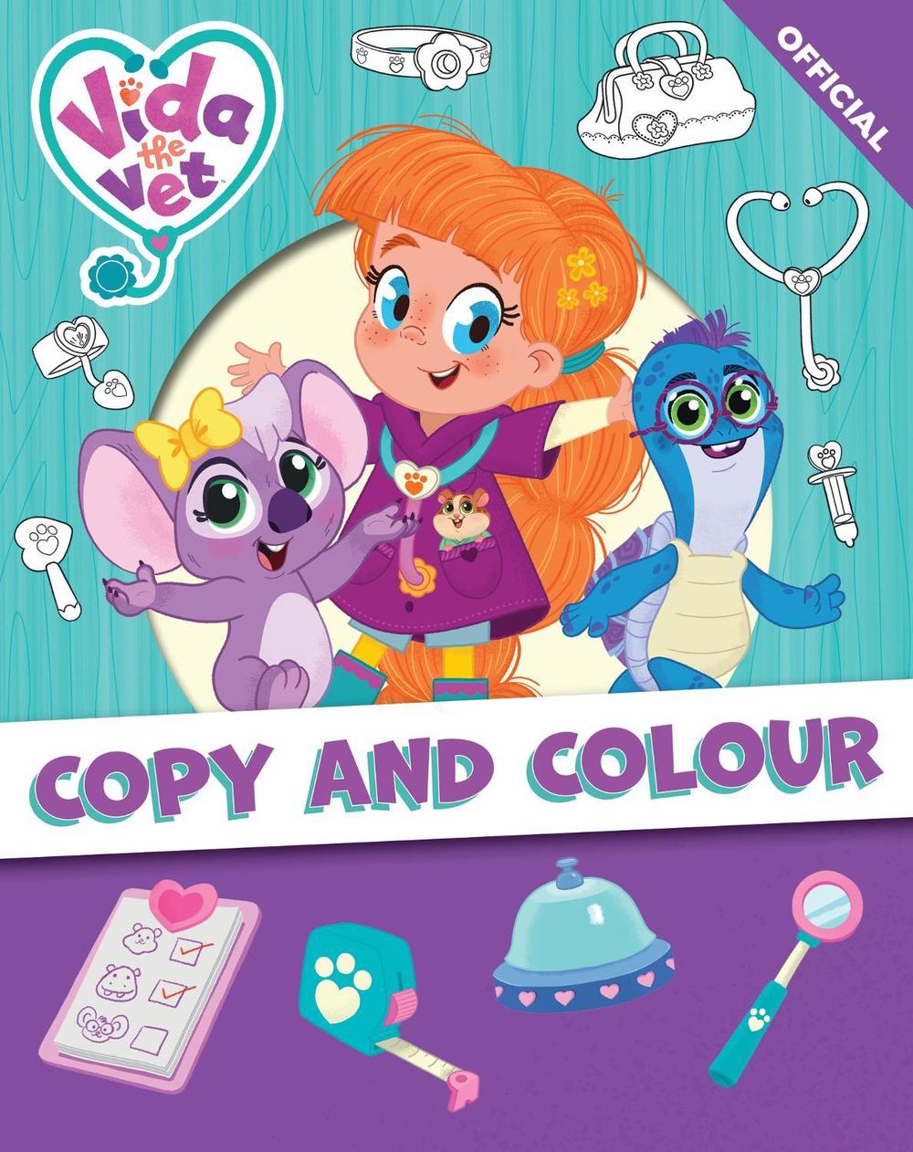 Vida the Vet: Copy and Colour by Official Vida the Vet - ISBN: 9781408376027