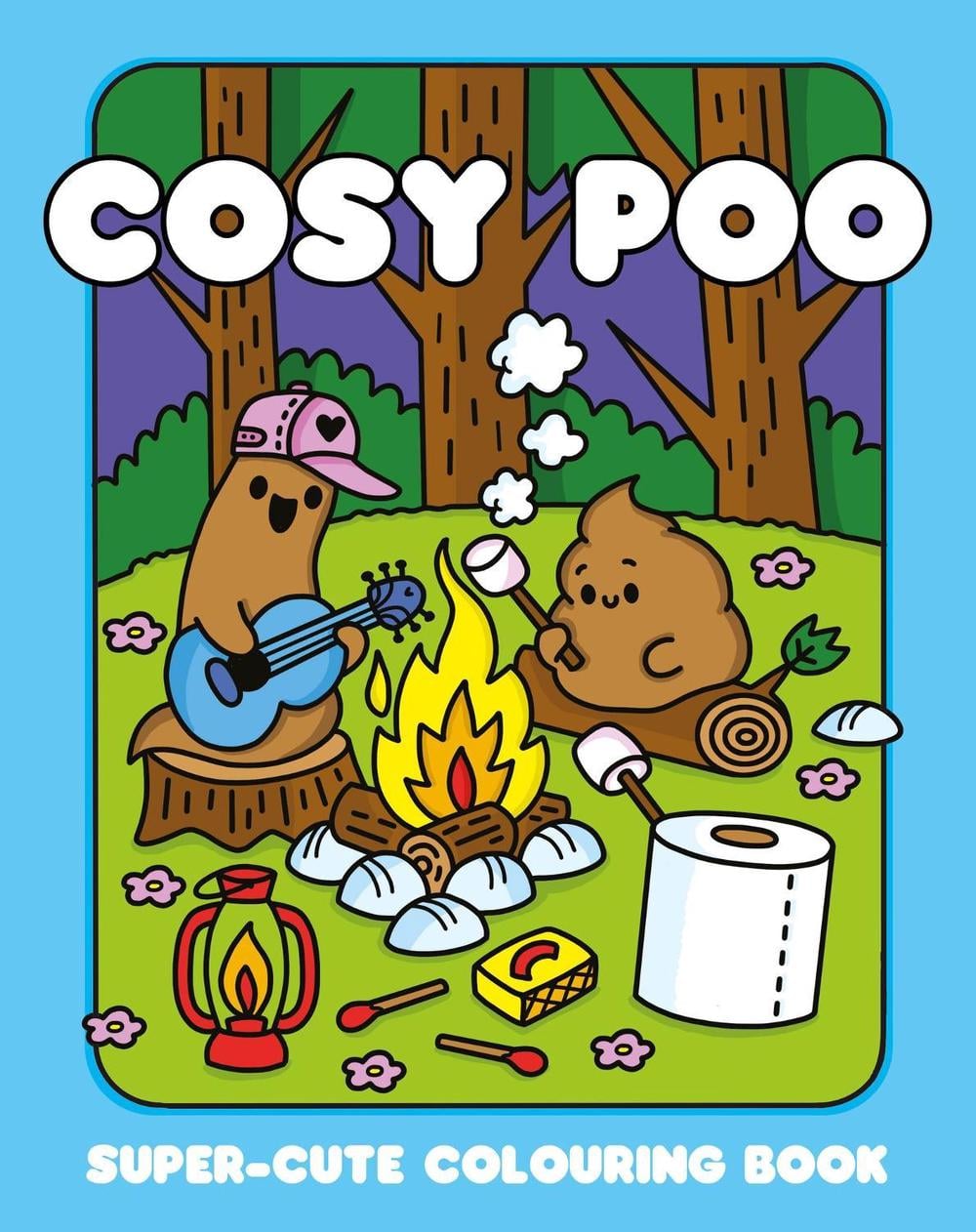 Cosy Poo: A Super Cute Colouring Book by Orchard Books - ISBN: 9781408376300