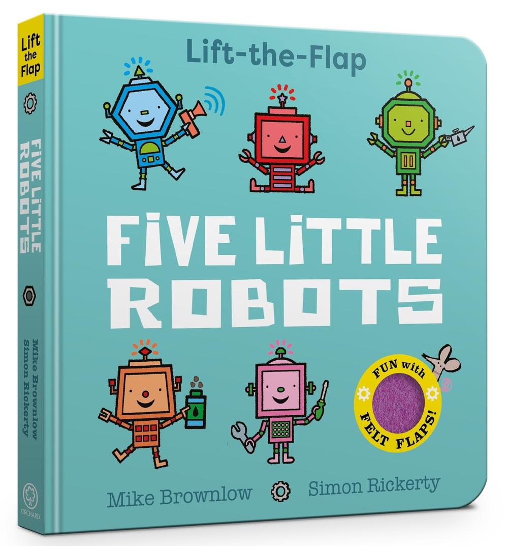 Five Little Robots by Mike Brownlow - ISBN: 9781408377567