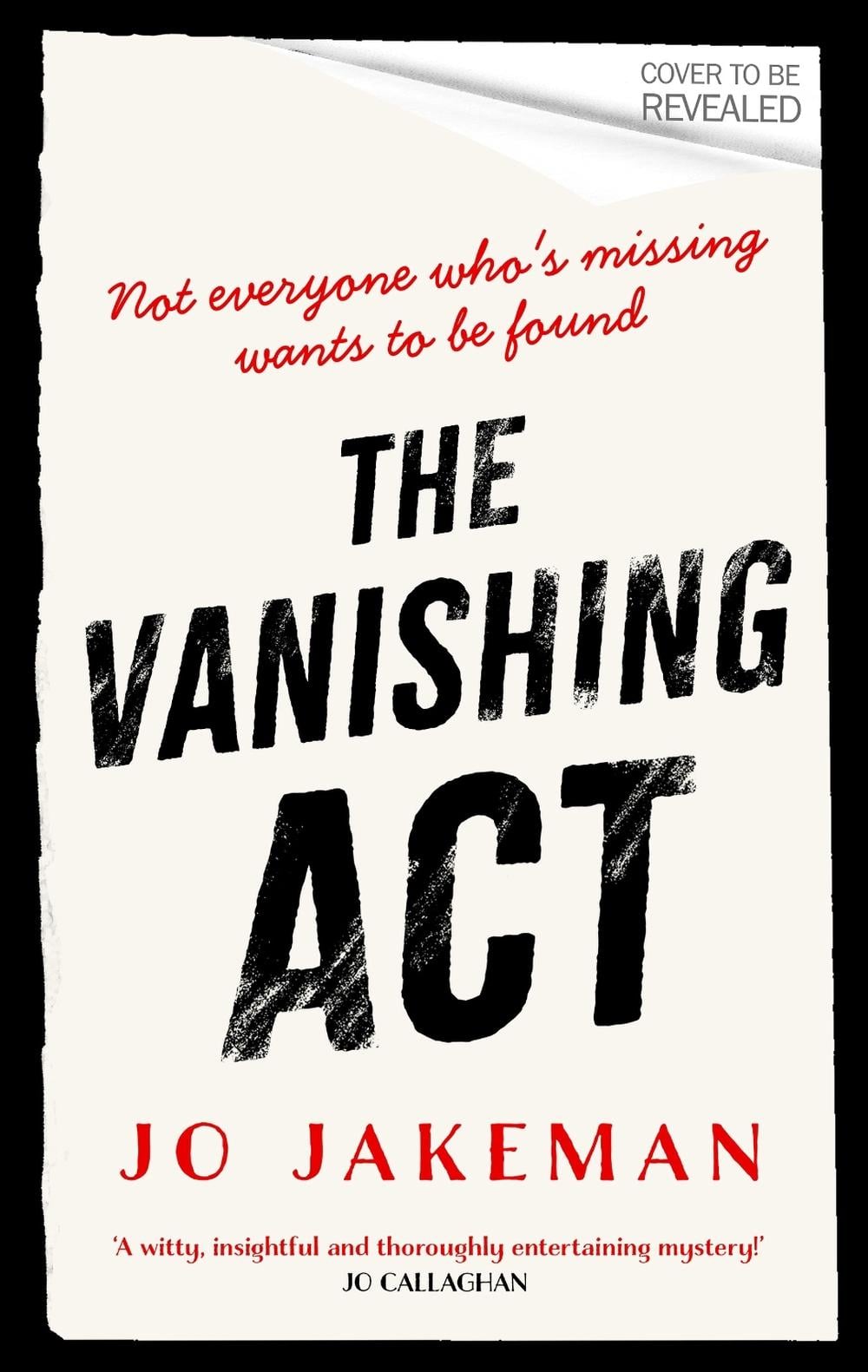 The Vanishing Act by Jo Jakeman - ISBN: 9781408718421