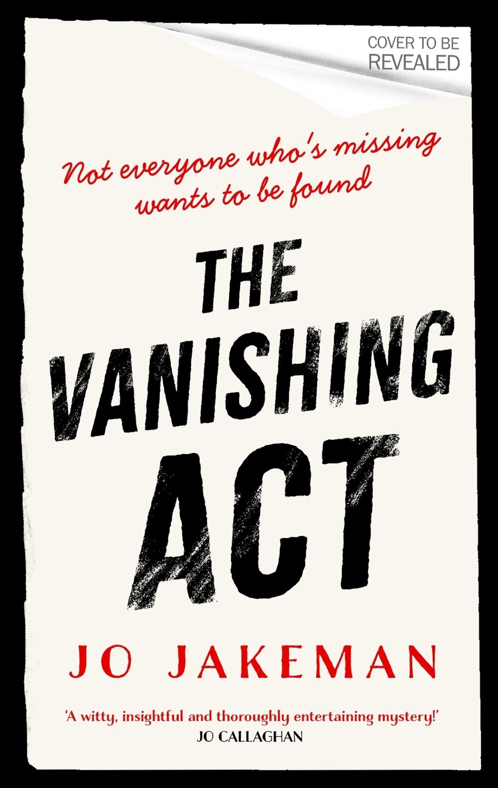 The Vanishing Act by Jo Jakeman - ISBN: 9781408718438