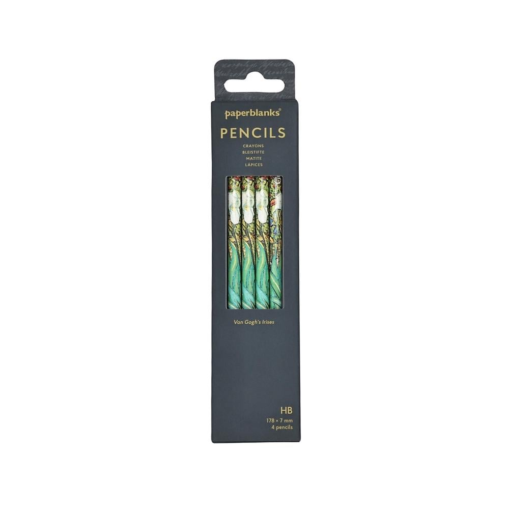 Van Gogh’s Irises Pencil (4 Pack) by Paperblanks - ISBN: 9781408763483
