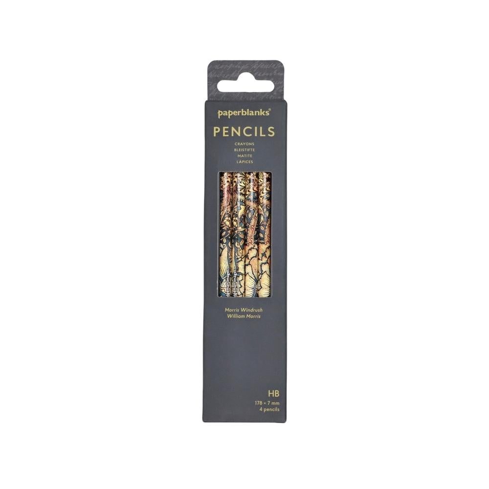 Morris Windrush (William Morris) Pencil (4 Pack) by Paperblanks - ISBN: 9781408763520