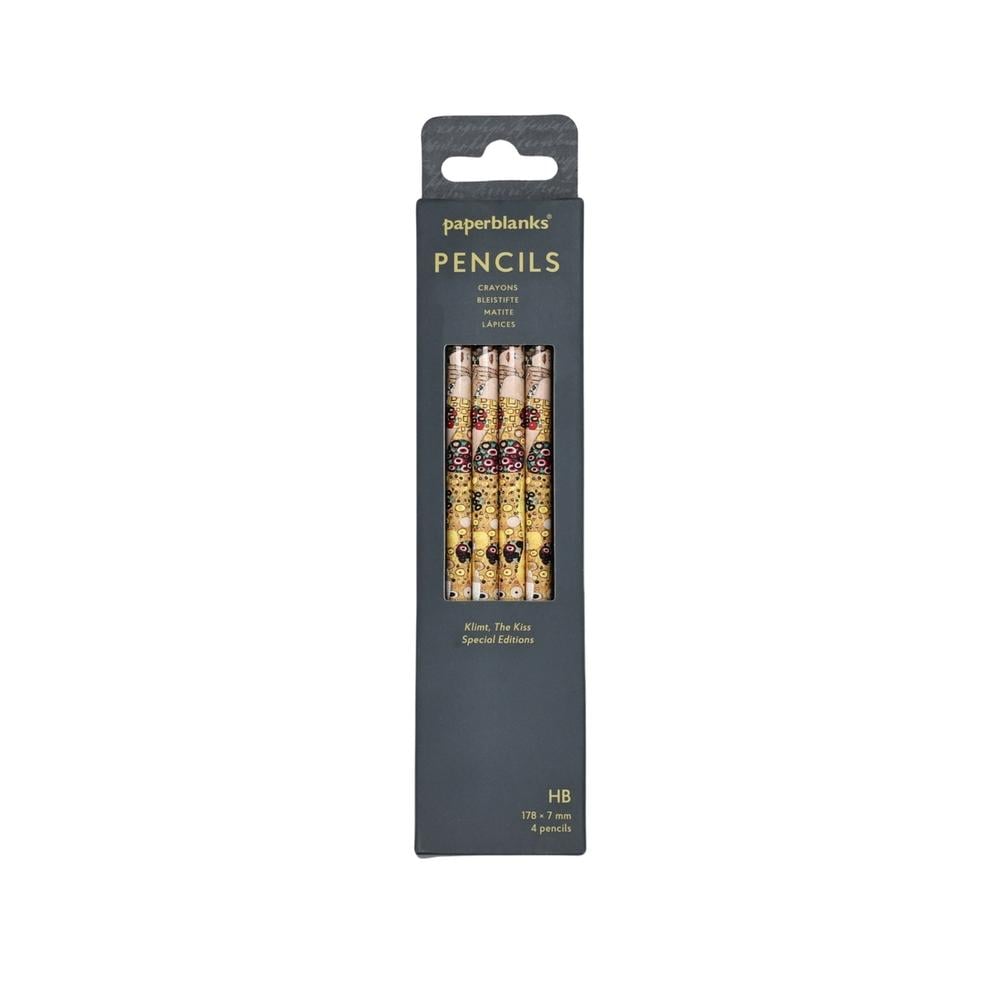 Klimt, The Kiss (Special Editions) Pencil (4 Pack) by Paperblanks - ISBN: 9781408763551