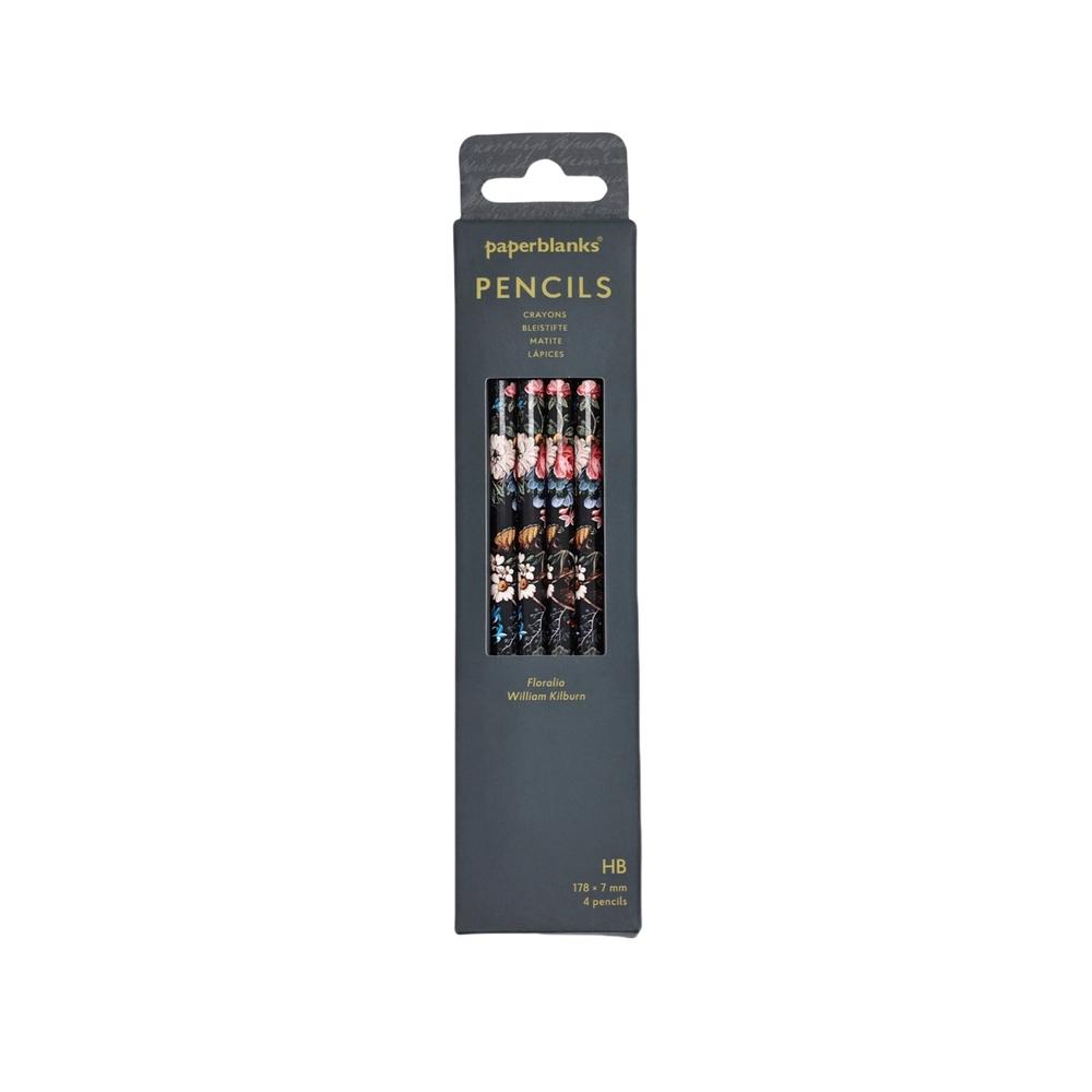Floralia (William Kilburn) Pencil (4 Pack) by Paperblanks - ISBN: 9781408763582