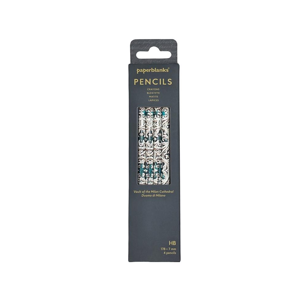 Vault of the Milan Cathedral (Duomo di Milano) Pencil (4 Pack) by Paperblanks - ISBN: 9781408763599