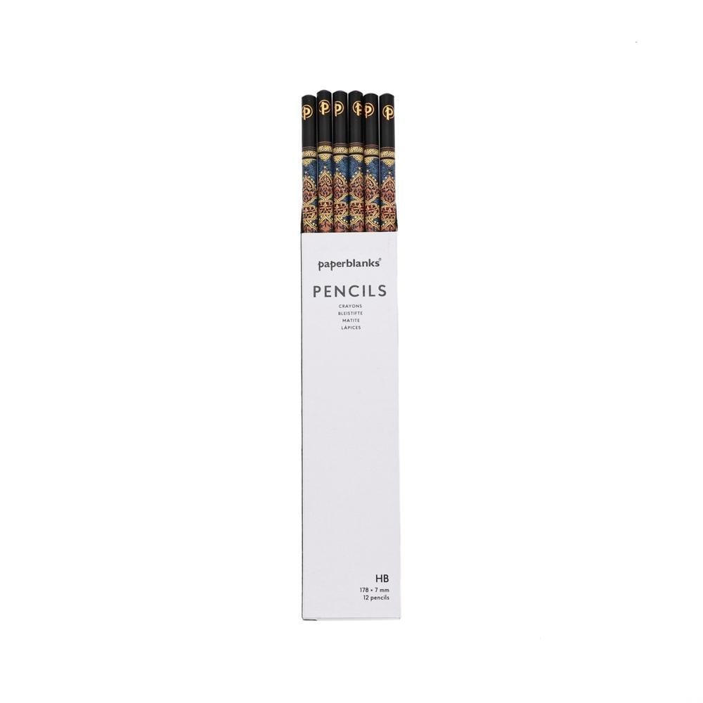 Safavid Indigo (Safavid Binding Art) Pencil (12 Pack) by Paperblanks - ISBN: 9781408763728
