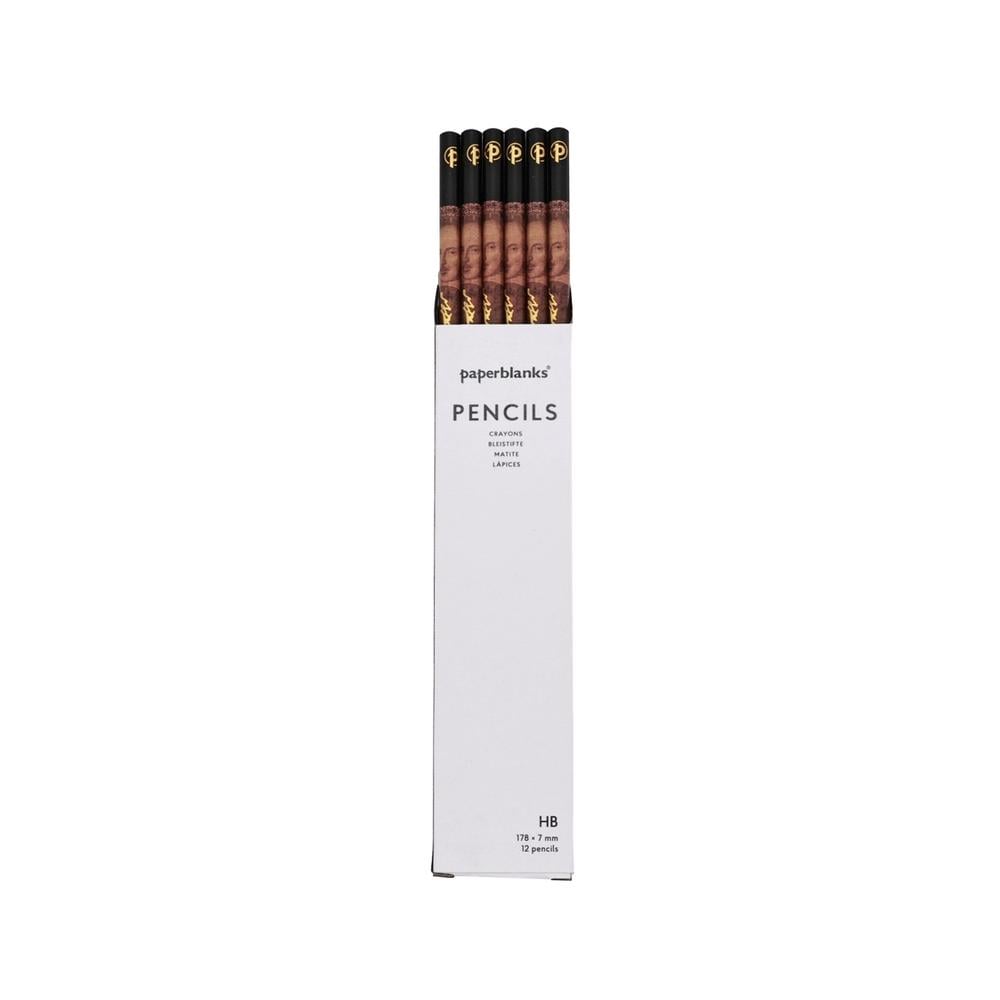 William Shakespeare (Special Editions) Pencil (12 Pack) by Paperblanks - ISBN: 9781408763780